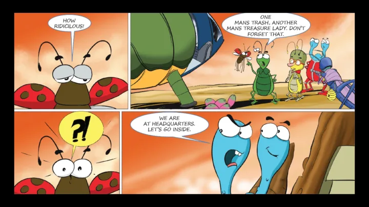 Comic panel from Chapter 1