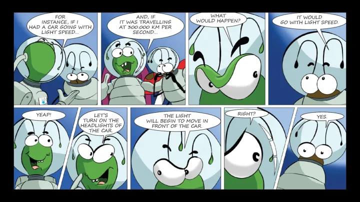 Comic panel from Chapter 1