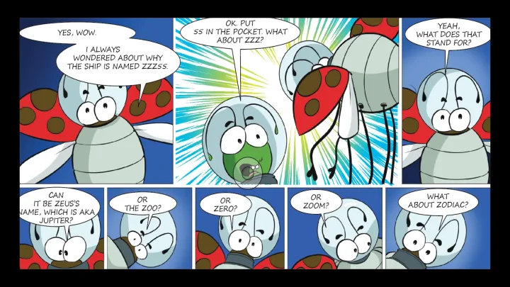 Comic panel from Chapter 1